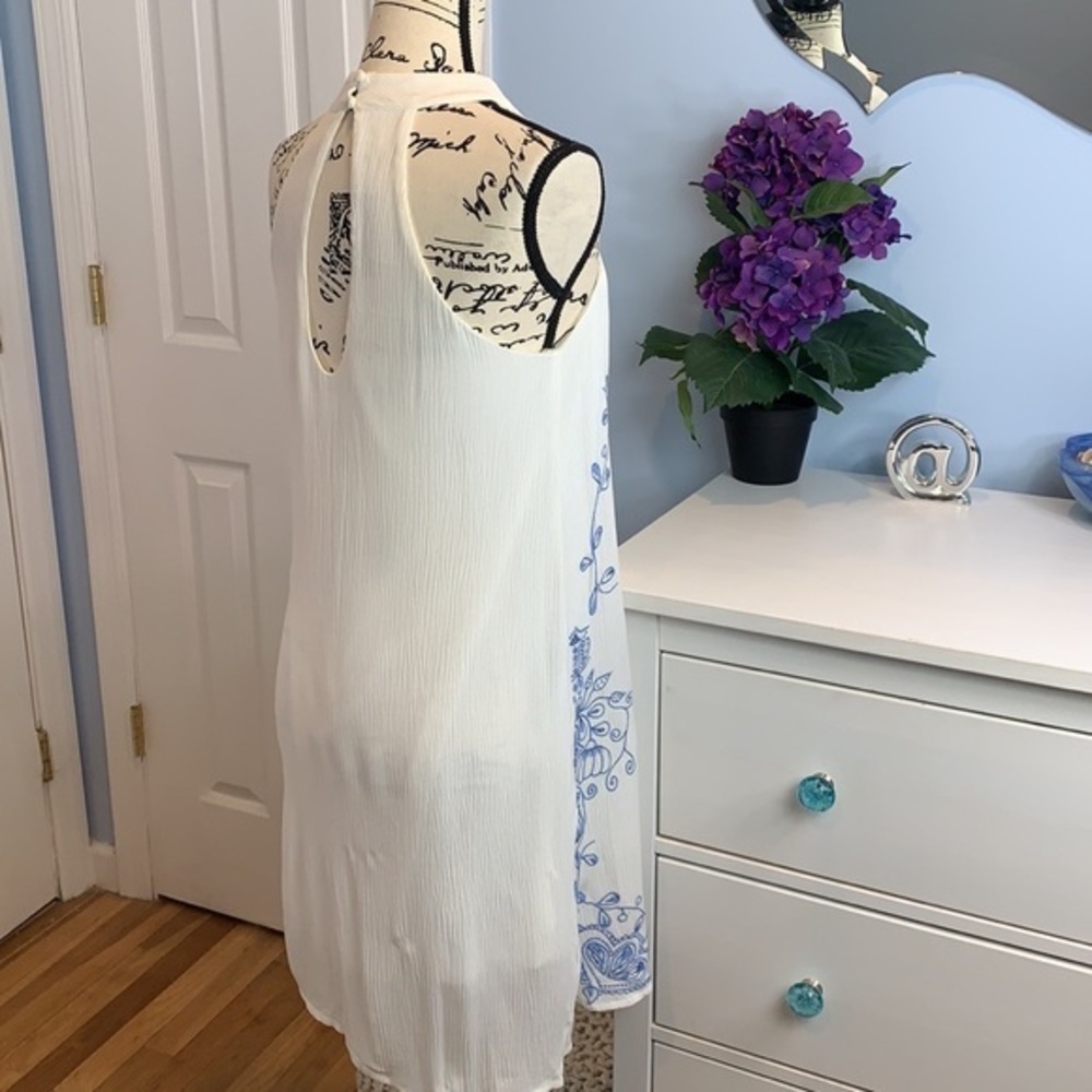 Roberta Embroidered Shift Dress XS - Picture 5 of 6